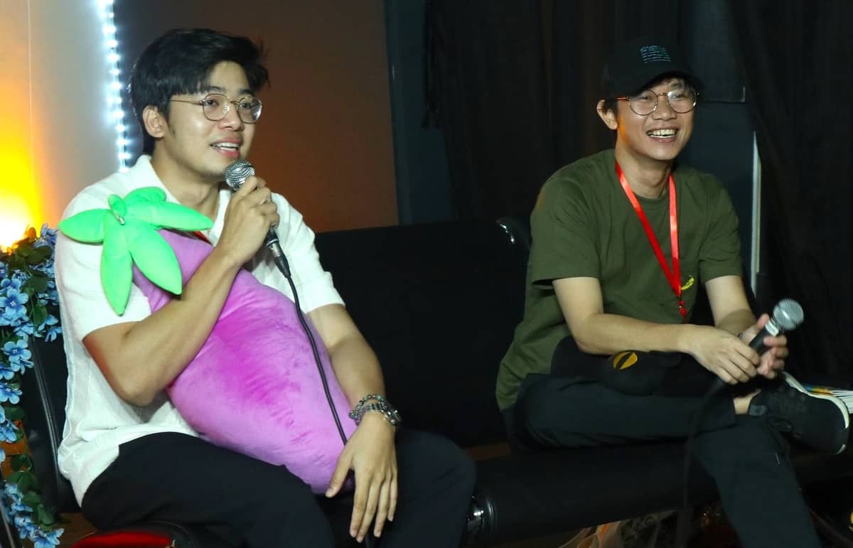 AJ Bacar of Sskait and Drew Borja.